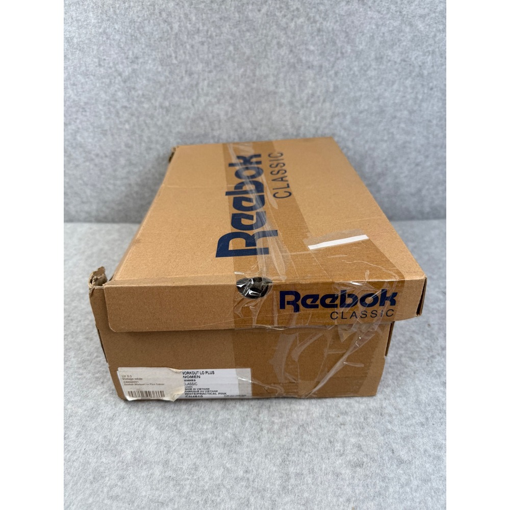 Reebok Workout Lo Plus Women's Size 11 Sneakers Casual Shoes Vintage White - Picture 8 of 9